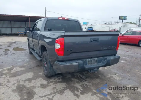 2020 Toyota Tundra 4Wd Trd Pro из США, поврежденный, VIN 5TFDY5F10LX898683